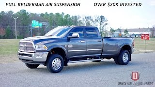 Davis AutoSports RAM 3500 FOR SALE  KELDERMAN AIR  AIR 5TH WHEEL  20K INVESTED [upl. by Oivatco]