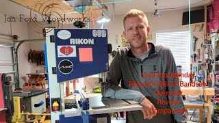 Cool Tool Monday  What Rikon 10quot Bandsaw 103061 Overview amp Review  Rikon 10305 Comparison [upl. by Gerk]