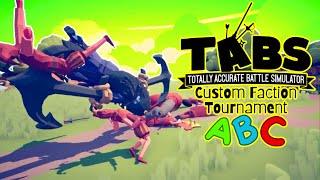 B vs J  TABS Custom Faction Tournament ABC [upl. by Oeht39]