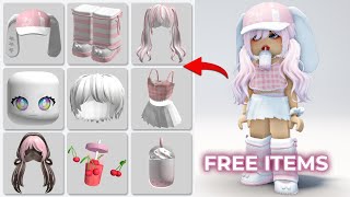 HURRY GET NEW ROBLOX FREE ITEMS amp HAIRS 🤗🥰 [upl. by Hamilah]