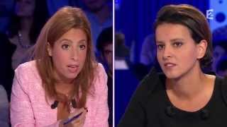 Najat Vallaud Belkacem  On nest pas couché 25 octobre 2014 ONPC [upl. by Evangelina]