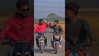 Mere Dono Bike ko Ride pe Jana Hai ❤️‍🩹shorts ytshorts ktm [upl. by Ahsila]