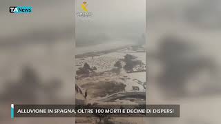 Alluvione in Spagna oltre 100 morti e decine di dispersi [upl. by Benildas]