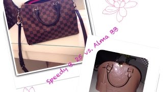 Comparison Review  LV Alma bb vs Speedy B 25 [upl. by Silirama]