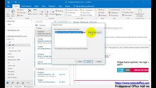 How to extract email addresses from mail folders in Outlook [upl. by Ttenna]