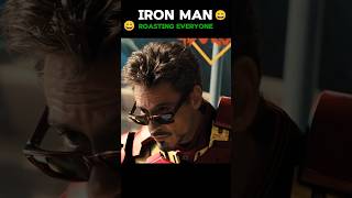 Iron Man roast everyone shorts marvel avengers roast facts mcu ironman marvelstudios [upl. by Jovita]