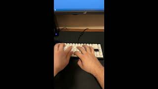 QK65 V2 Classic  All Foams  KBDFans Roller Linear Switches typingspeedtest keyboardasmr [upl. by Danczyk]