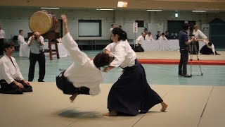 Aikido Demostración de la 55th All Japan 27052017 Nippon Budokan [upl. by Eivets]