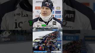 Vetle Sjaastad Christiansen is afraid of Johannes Dale skiskyting biathlon [upl. by Cameron]