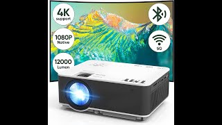 TMY Native 1080P Projector Review – Pros amp Cons  13000 Lumens Brightness [upl. by Esereht887]