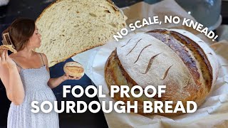 Sourdough Artisan Bread Recipe [upl. by Pape]