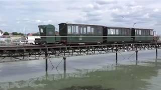 Something a little different the Hythe Pier Railway [upl. by Chenee78]