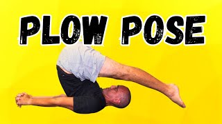 How to Do Plow Pose  Halasana for Beginners [upl. by Yecart]