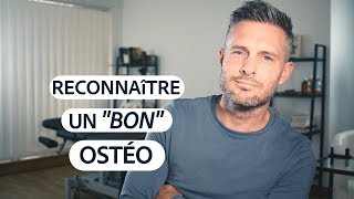 Les 10 CRITÈRES d’un quotBONquot OSTÉOPATHE [upl. by Caresse57]