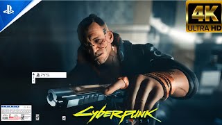 Cyberpunk 2077 Part 6  Jackie death  PS54K ps5 [upl. by Elon183]