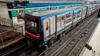 Métro Ligne 11 de Rosny Bois Perrier à Châtelet  cabride [upl. by Nomahs]