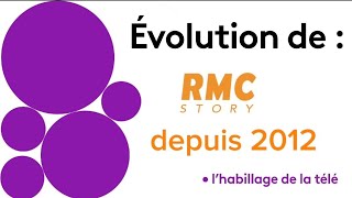 LHTVOLUTION 43 évolution de RMC STORY DEPUIS 2012 [upl. by Aneris]