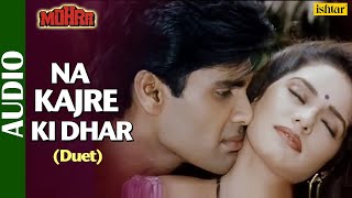 Na Kajre Ki Dhar  With Lyrics  Suniel Shetty  Pankaj Udhas amp Sadhana Sargam  Mohra  90s Song [upl. by Suoivatnom]