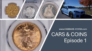 Cars amp Coins Ep 1  1869 1 Proof Seated Dollar PCGS PR64 DCAM [upl. by Seroled]