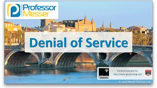 Denial of Service  CompTIA Network N10006  32 [upl. by Adiell16]