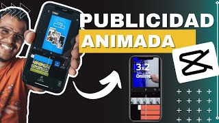 Hice una PUBLICIDAD de internet CON MI CELULAR  TUTORIAL APP CAPCUT 📲 [upl. by Yatnohs]