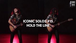 ICONIC SOLOS 15  Hold The Line Toto [upl. by Hgielrebma]