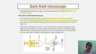 Microscopy Lecture 4  DarkField Microscope  Basics Principle Working and Applications [upl. by Newell925]