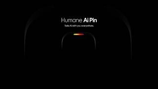 HUMANE AI PIN shorts [upl. by Aronael]