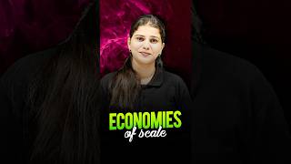 Economies of Scale✅  Explained in Hindi economics ytshorts magnetbrains [upl. by Pamela]