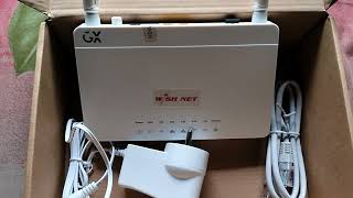 Best Onu Device For Broadband GXXPONONT Unboxing Review GeponGpon Router BSNLAllianceWISHNET [upl. by Vance]