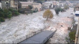 la Volane en Crue Images très impressionnantes [upl. by Gibby208]