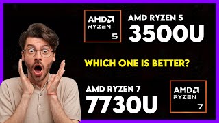 AMD Ryzen 5 3500U vs AMD Ryzen 7 7730U Comparison [upl. by Ennavoj740]