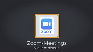 Zoom Videomeetings [upl. by Atiuqiram862]