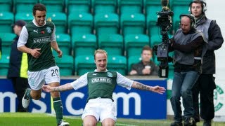 Leigh Griffiths Goal Hibernian 21 Dundee United 11112012 [upl. by Leik342]