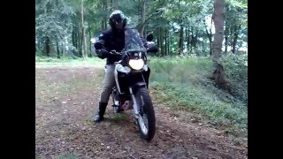 DERBI terra adventure 125 offroad 70degree [upl. by Stodder]