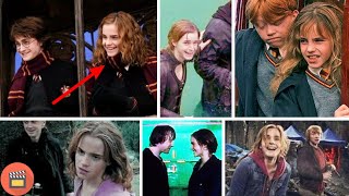 Hermione Granger BLOOPERS and Behind the Scenes Harry Potter [upl. by Maryjo305]