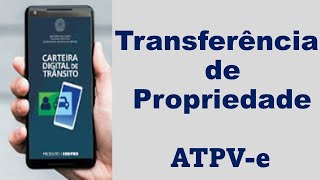 Transferência de Propriedade  ATPVe  DetranRJ [upl. by Karla]