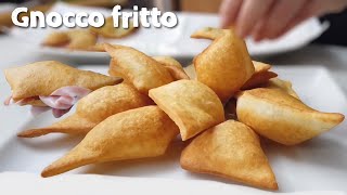 GNOCCO FRITTO o CRESCENTINE veloce senza lievitazione [upl. by Vogel]