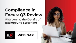 Compliance in Focus Q3 Review [upl. by Shawnee497]