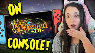 WIZARD101 COMING TO CONSOLE [upl. by Enilemme]