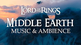 Lord of the Rings  Middle Earth Music amp Ambience 3 Hours [upl. by Asssilem]