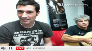 Twitcam  Dinho Ouro Preto  Black Heart 270312 [upl. by Yssirk]