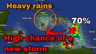 New Caribbean Storm may develop soon [upl. by Aruasi697]