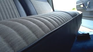 How to Reupholster a Truck Seat [upl. by Nauqyt]