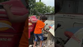 Tractor Chalane Gaya Chotu Usi time Malik Aagaya tractor new shortsvideo [upl. by Strickman363]