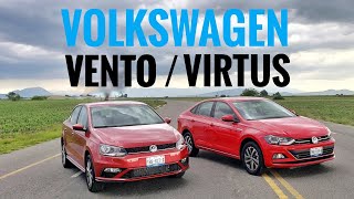 Volkswagen Vento o Volkswagen Virtus  ¿Cuál es mejor [upl. by Orelle]