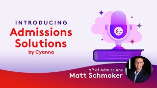 Introducing Admissions Solutions by Cyanna [upl. by Otrevogir]