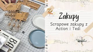 Scrapowe zakupy świąteczne ozdoby znów kupiłam talerzyki brokatowe papiery pogaduchy zakupy [upl. by Su178]