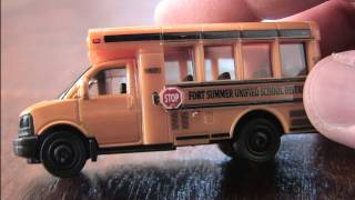 GMC SCHOOL BUS Matchbox review by CGR Garage [upl. by Delly974]