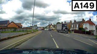 A149  Hardwick Road Kings Lynn  Westbound [upl. by Tega]